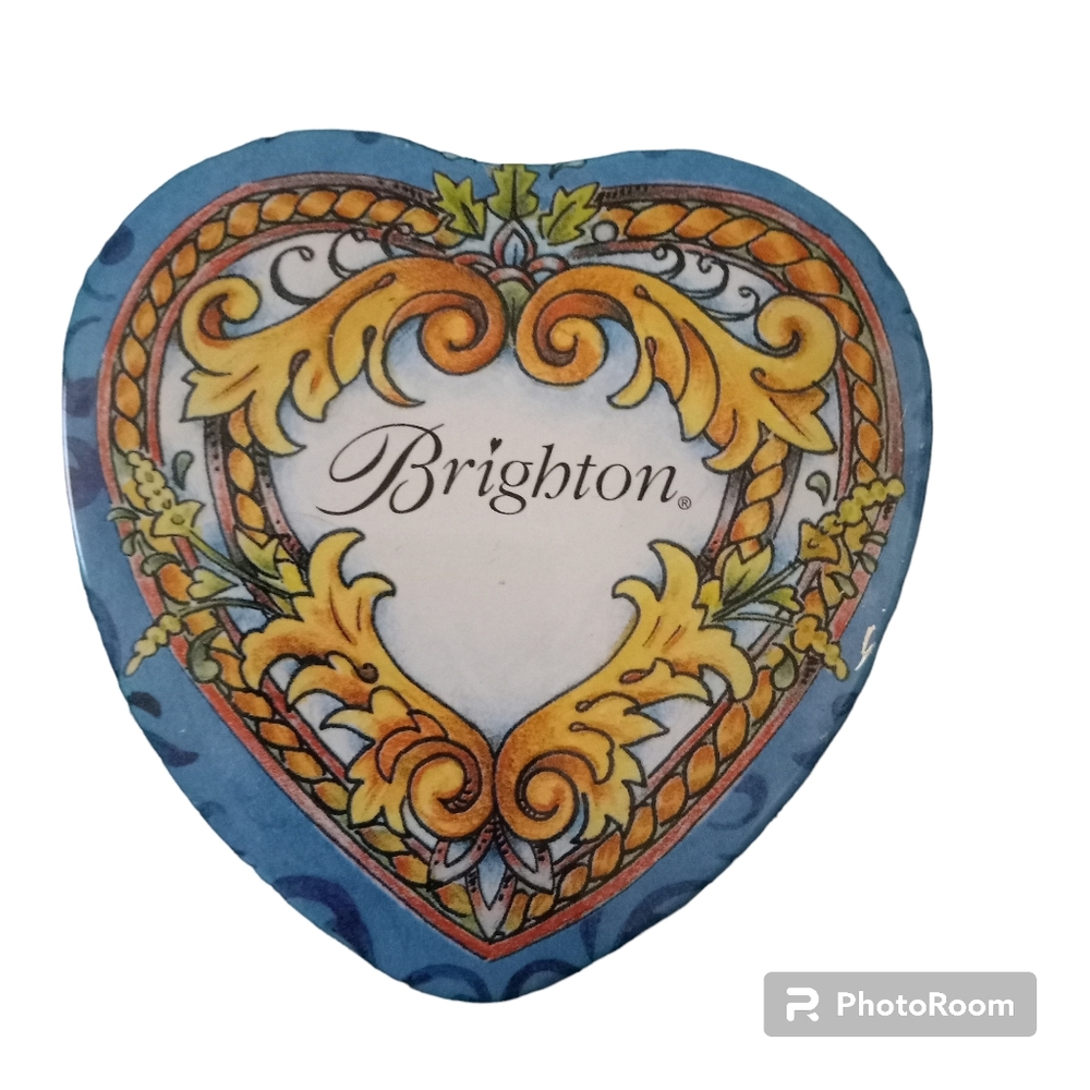 Brighton Jewelry Heart-shaped Tin